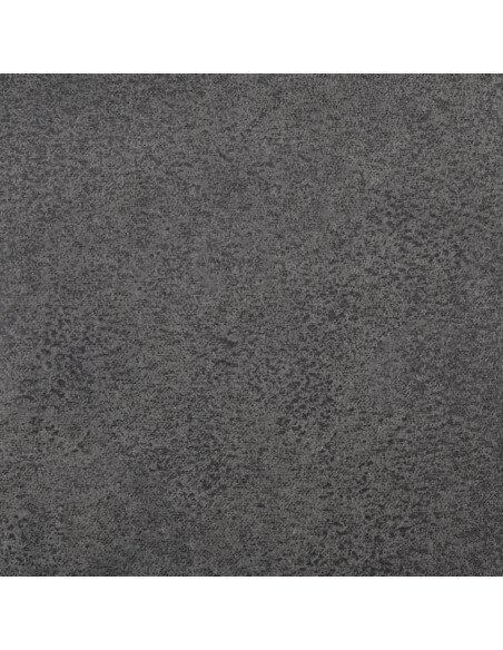 Chaise de bar campagne / chic en lot de 2 en bois massif d'hévéa et tissu Gris  {attributes}