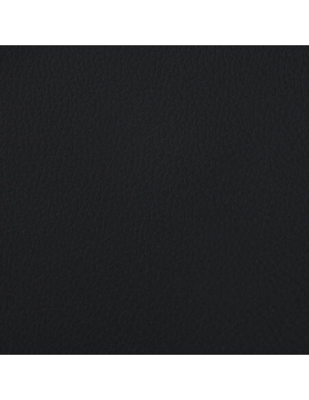 Chaise de bar campagne / chic en lot de 2 en bois massif d'hévéa et similicuir Noir  {attributes}