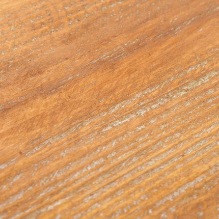 Tabourets de bar industriel en lot de 2 en bois de sapin Brun  {attributes}