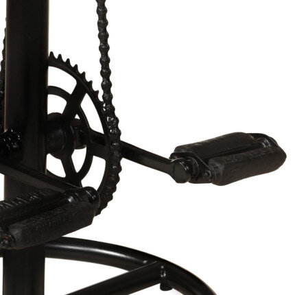 Tabourets de bar industriel en lot de 2 en bois de manguier massif Brun 44 x 44 x 112 cm {attributes}