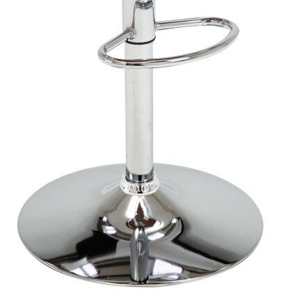 Tabouret de bar Rétro / Vintage en bois courbé et tissu Gris  {attributes}