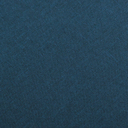 Tabourets de bar en lot de 2 en tissu Bleu