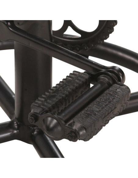 Tabourets de bar industriel en lot de 2 en cuir véritable Brun 44 x 44 x 75 cm {attributes}