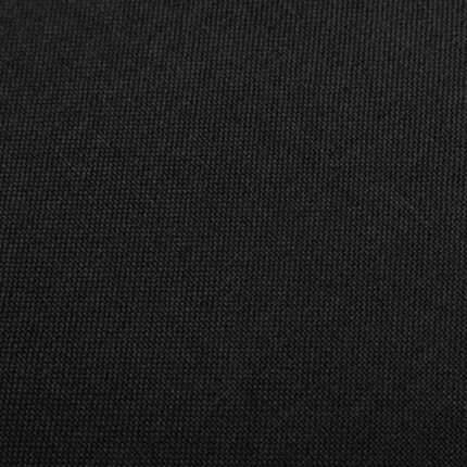 Tabourets de bar en lot de 2 en tissu Noir