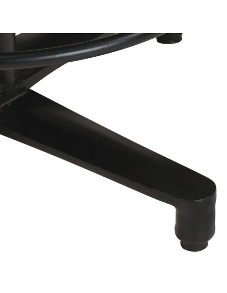 Tabourets de bar Industriel / Rétro - Vintage en lot de 2 en cuir véritable Brun 66 cm {attributes}