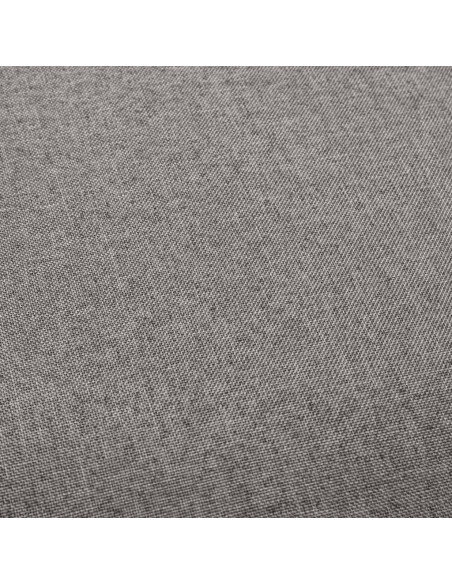 Tabourets de bar en lot de 2 en tissu Gris  