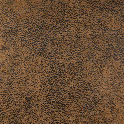 Chaise de bar campagne / chic en lot de 2 en bois massif d'hévéa et tissu Brun  {attributes}