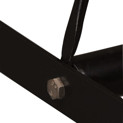 Table de bar style Industriel en bois massif de récupération  60 x 60 x 107 cm {attributes}