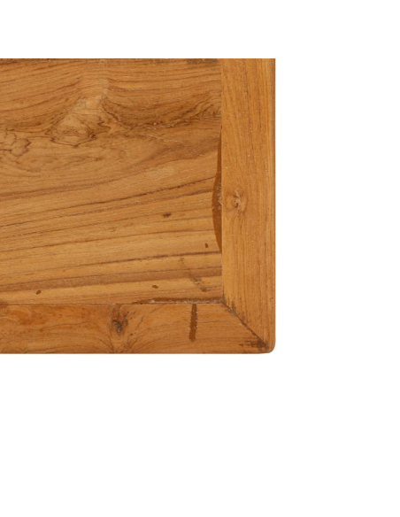 Table de bar style Industriel En bois de teck massif recyclé 150 x 70 x 106 cm {attributes}