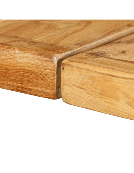 Table de bar style Industriel En bois de teck massif recyclé 150 x 70 x 106 cm {attributes}