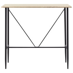 Table de bar style Industriel en bois mdf 120 x 60 x 110 cm {attributes} 2