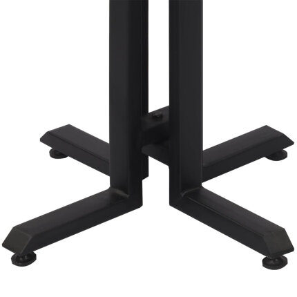 Table de bar style Industriel en bois massif de récupération  55x55x110 cm {attributes}