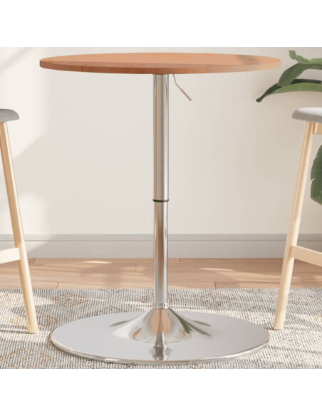 Table de bar Vintage / Rétro en bois de hêtre massif 60 x 89,5 cm {attributes} Table de bar Vintage / Rétro en bois de hêtre massif 60 x 89,5 cm {attributes}