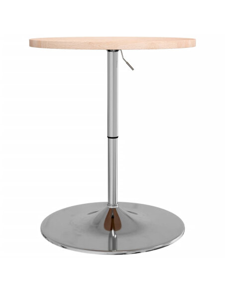 Table de bar Vintage / Rétro en bois de chêne massif 60 x 90,5 cm {attributes}