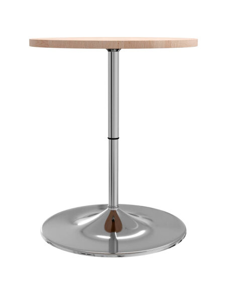 Table de bar Vintage / Rétro en bois de chêne massif 60 x 90,5 cm {attributes}