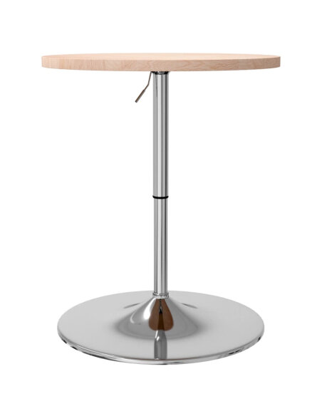 Table de bar Vintage / Rétro en bois de chêne massif 60 x 90,5 cm {attributes}