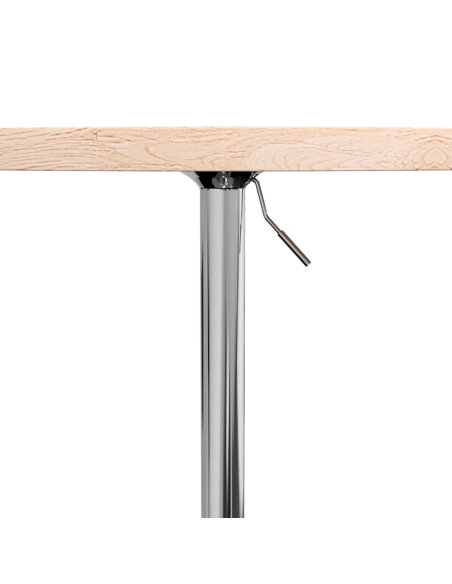 Table de bar Vintage / Rétro en bois de chêne massif 60 x 90,5 cm {attributes}