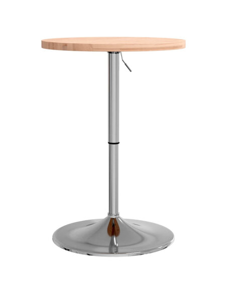 Table de bar Vintage / Rétro en bois de hêtre massif 50 x 90,5 cm {attributes}