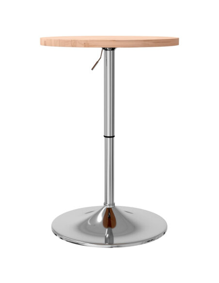 Table de bar Vintage / Rétro en bois de hêtre massif 50 x 90,5 cm {attributes}