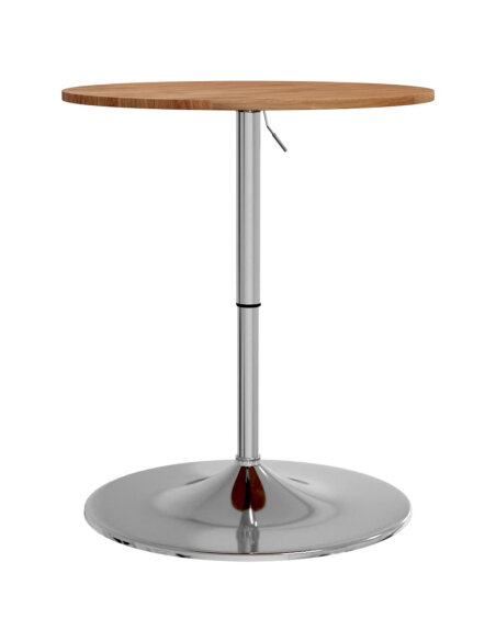 Table de bar Vintage / Rétro en bois de chêne massif 60 x 89,5 cm {attributes}