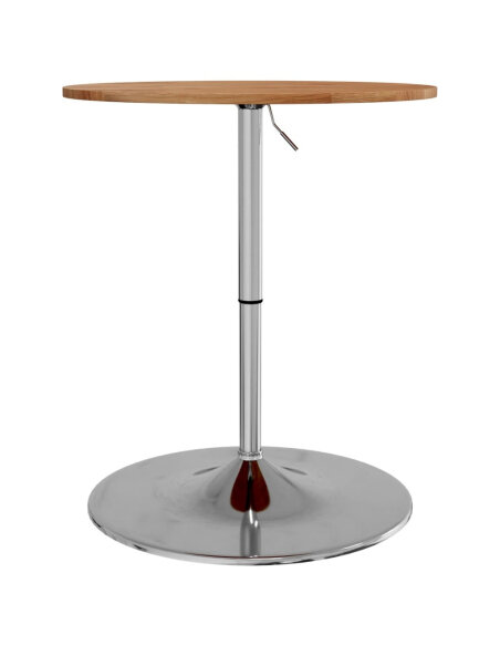 Table de bar Vintage / Rétro en bois de chêne massif 60 x 89,5 cm {attributes}