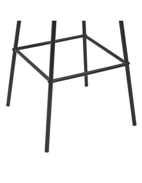 Lot 4 Tabourets de bar style écolier Vintage Rétro Pas cher