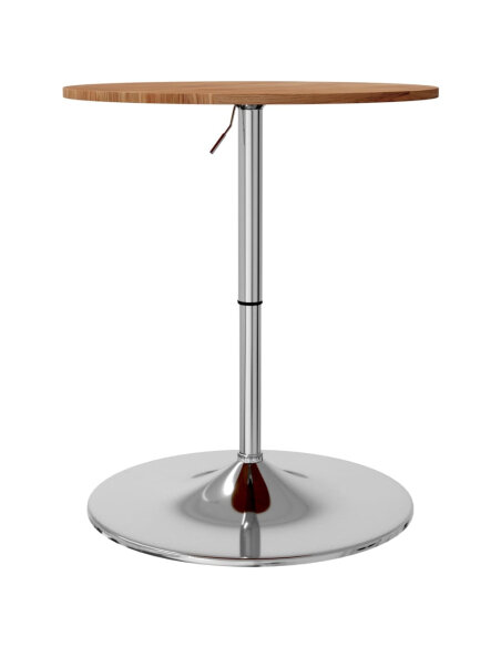 Table de bar Vintage / Rétro en bois de chêne massif 60 x 89,5 cm {attributes}