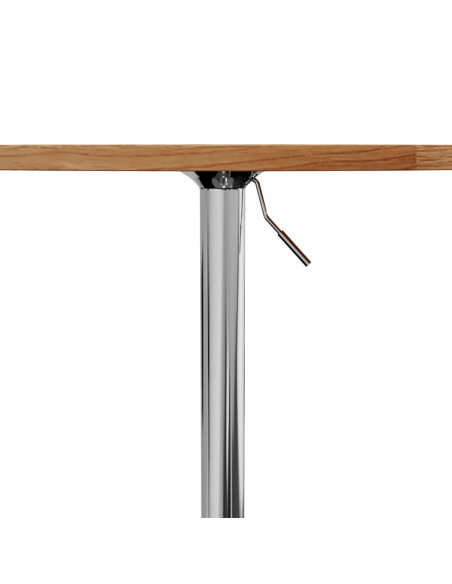 Table de bar Vintage / Rétro en bois de chêne massif 60 x 89,5 cm {attributes}