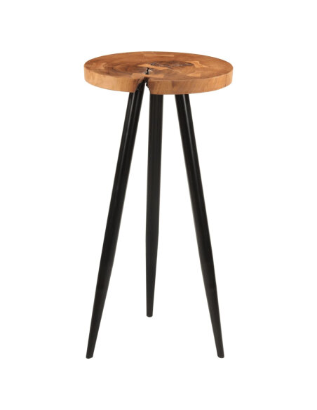 Table de bar Vintage / Rétro en bois d'acacia 53x105 cm  {attributes}