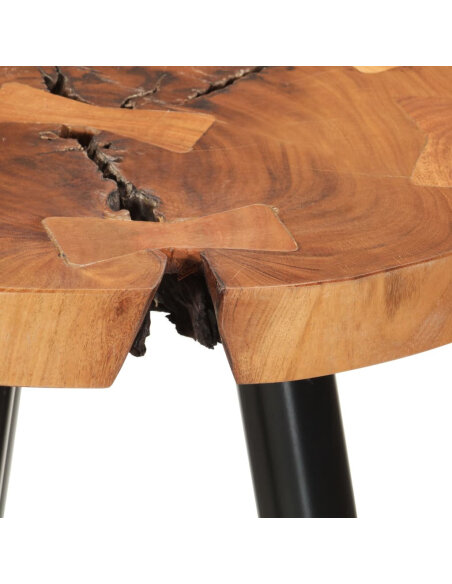 Table de bar Vintage / Rétro en bois d'acacia 53x105 cm  {attributes}