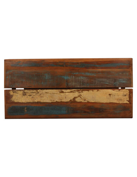 Table de bar style Industriel en bois massif de récupération  150 x 70 x 107 cm {attributes} Table de bar style Industriel en bois massif de récupération  150 x 70 x 107 cm {attributes}