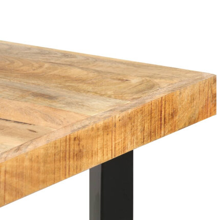 Table de bar style Industriel en bois de manguier 180 x 70 x 107 cm {attributes}