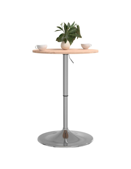 Table de bar Vintage / Rétro en bois de hêtre massif 50 x 89,5 cm {attributes}