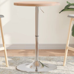 Table de bar Vintage / Rétro en bois de chêne massif 50 x 90,5 cm {attributes} 2