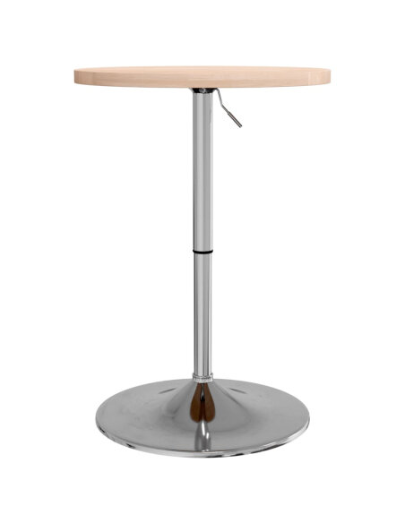 Table de bar Vintage / Rétro en bois de chêne massif 50 x 90,5 cm {attributes}