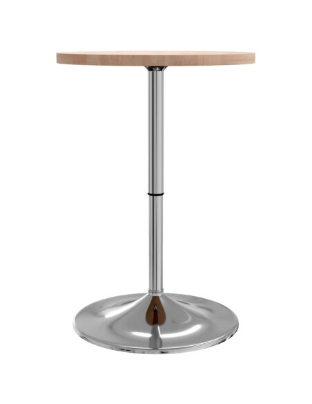 Table de bar Vintage / Rétro en bois de chêne massif 50 x 90,5 cm {attributes}