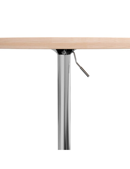 Table de bar Vintage / Rétro en bois de chêne massif 50 x 90,5 cm {attributes}