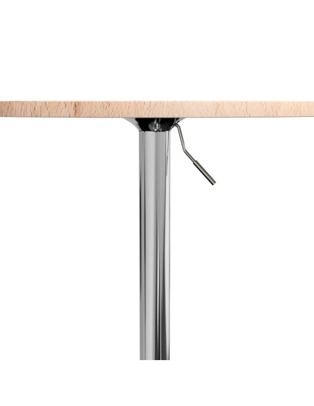 Table de bar Vintage / Rétro en bois de chêne massif 50 x 89,5 cm {attributes}