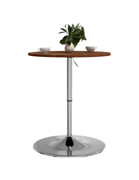 Table de bar Vintage / Rétro en bois de chêne massif 60 x 89,5 cm {attributes}