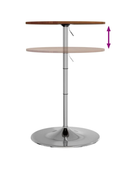 Table de bar Vintage / Rétro en bois de chêne massif 60 x 89,5 cm {attributes}