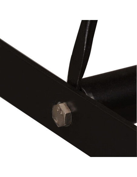 Table de bar style Industriel en bois d'acacia massif 60 x 60 x 107 cm {attributes} Table de bar style Industriel en bois d'acacia massif 60 x 60 x 107 cm {attributes}