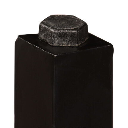 Table de bar style Industriel en bois massif de récupération  120 x 60 x 107 cm {attributes}