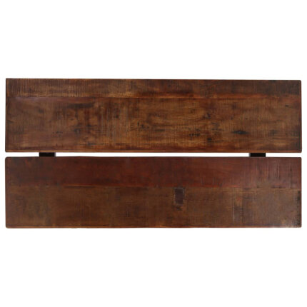 Table de bar style Industriel en bois massif de récupération  150 x 70 x 107 cm {attributes}