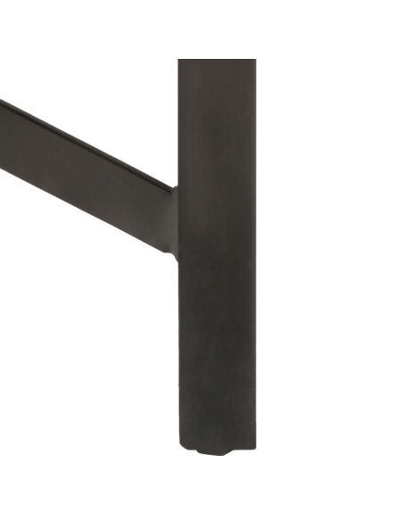 Table de bar style Industriel en bois de manguier 60 x 60 x 107 cm {attributes} Table de bar style Industriel en bois de manguier 60 x 60 x 107 cm {attributes}