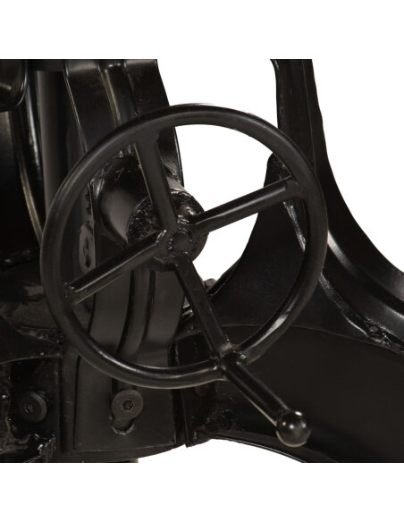 Table de bar Vintage / Rétro style Industriel / Rétro - Vintage en bois massif de récupération  75 x (76-110) cm {attributes}