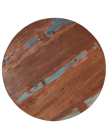 Table de bar Vintage / Rétro style Industriel / Rétro - Vintage en bois massif de récupération  75 x (76-110) cm {attributes}