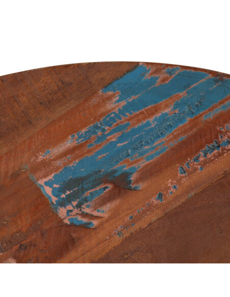 Table de bar Vintage / Rétro style Industriel / Rétro - Vintage en bois massif de récupération  75 x (76-110) cm {attributes}