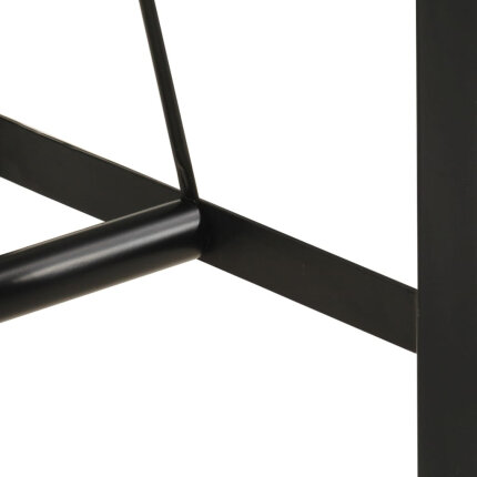 Table de bar style Industriel en bois massif de récupération et fer Multicolore 150x70x107 cm {attributes}