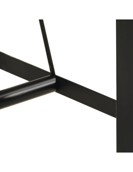 Table de bar style Industriel en bois massif de récupération et fer Multicolore 150x70x107 cm {attributes} Table de bar style Industriel en bois massif de récupération et fer Multicolore 150x70x107 cm {attributes}