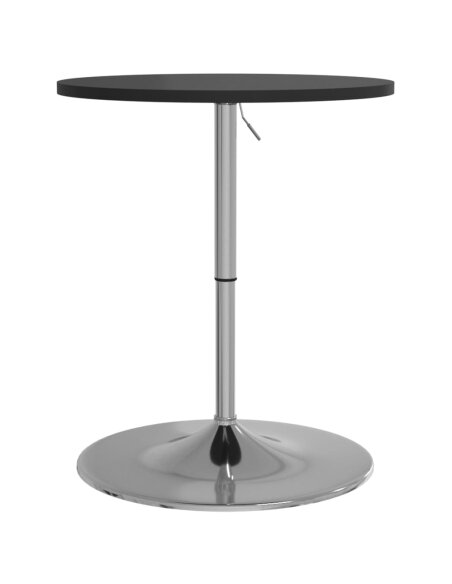 Table de bar style Industriel en bois et acier Noir 60 x 60 x 90 cm {attributes}